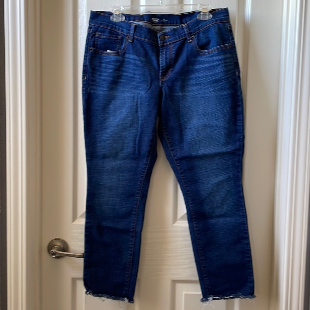 Old Navy jeans natural hem